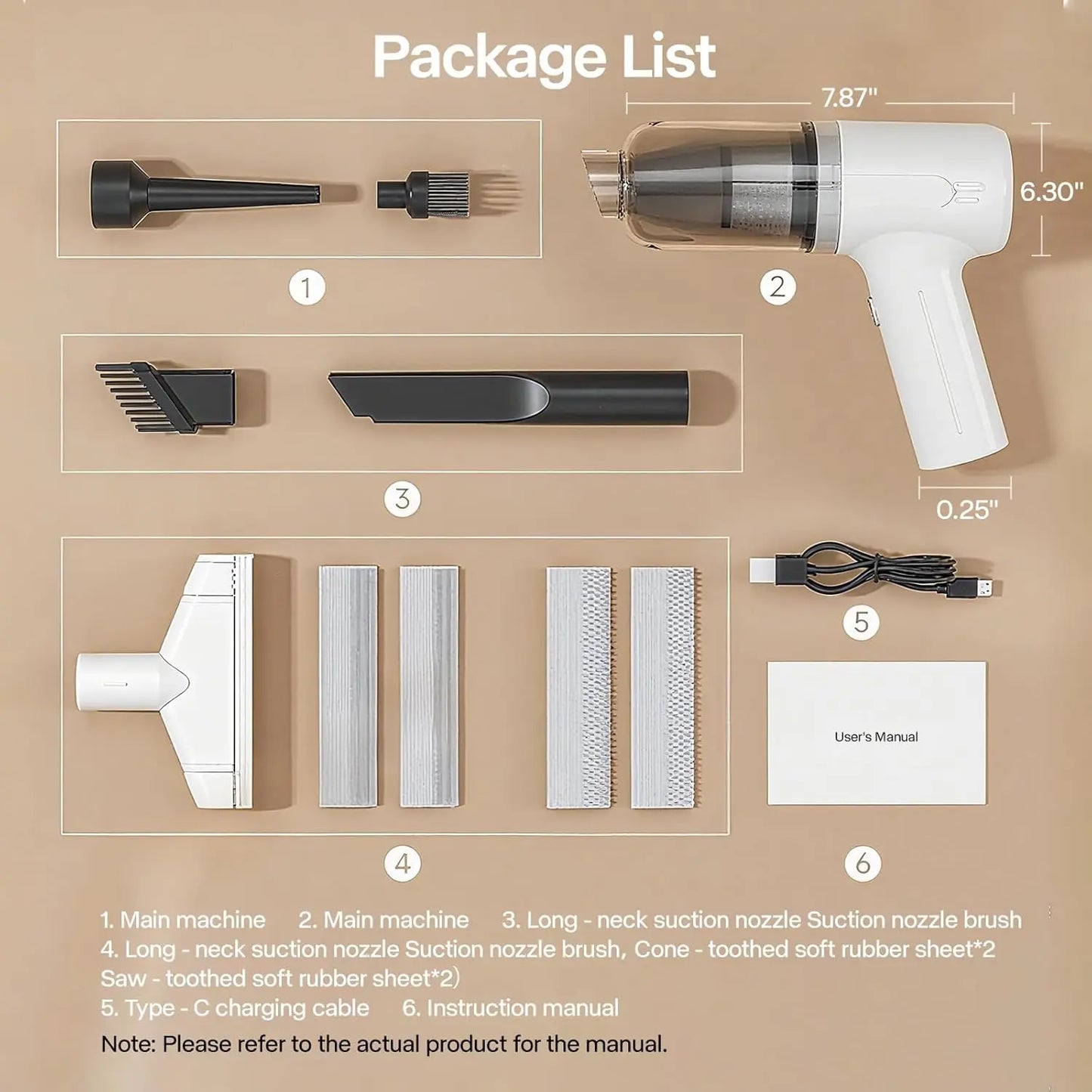2-in-1 Cordless Pet Hair Vacuum and Brush - Portable Handheld Fur Remover for Upholstery, Carpets, and Clothing