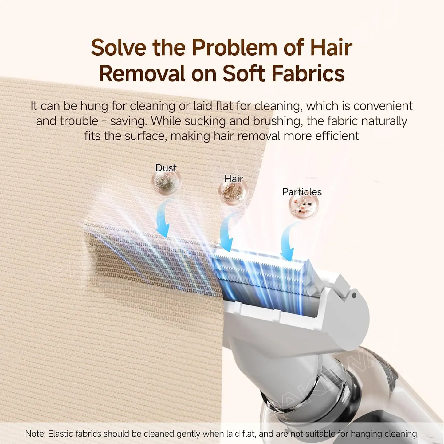 2-in-1 Cordless Pet Hair Vacuum and Brush - Portable Handheld Fur Remover for Upholstery, Carpets, and Clothing